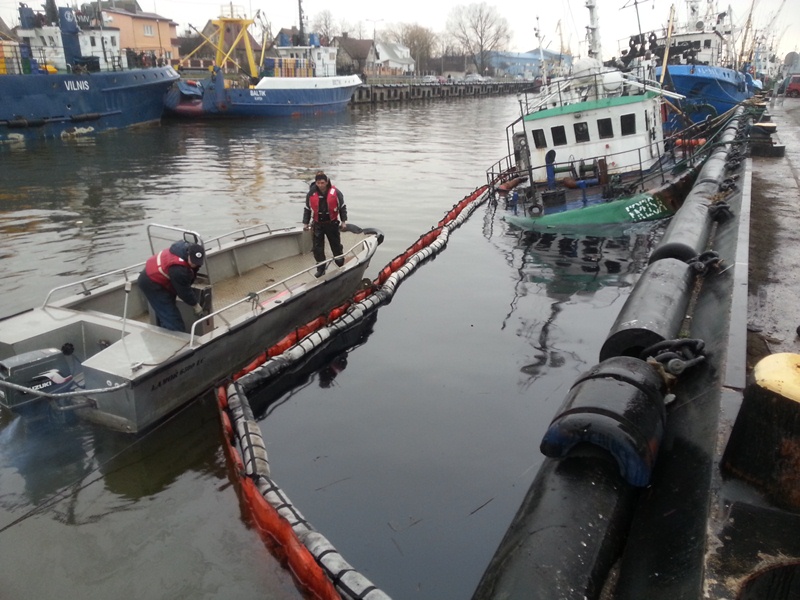 Įvykis Žvejų uostelyje ties krantine Nr. 122B